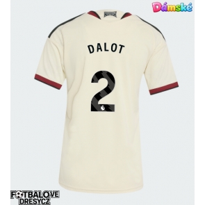 Manchester United Diogo Dalot #2 Dámské Alternativní Dres 2026-27 Krátký Rukáv Manchester United Diogo Dalot #2 Dámské Alternativní Dres 2026-27 Krátký Rukáv
